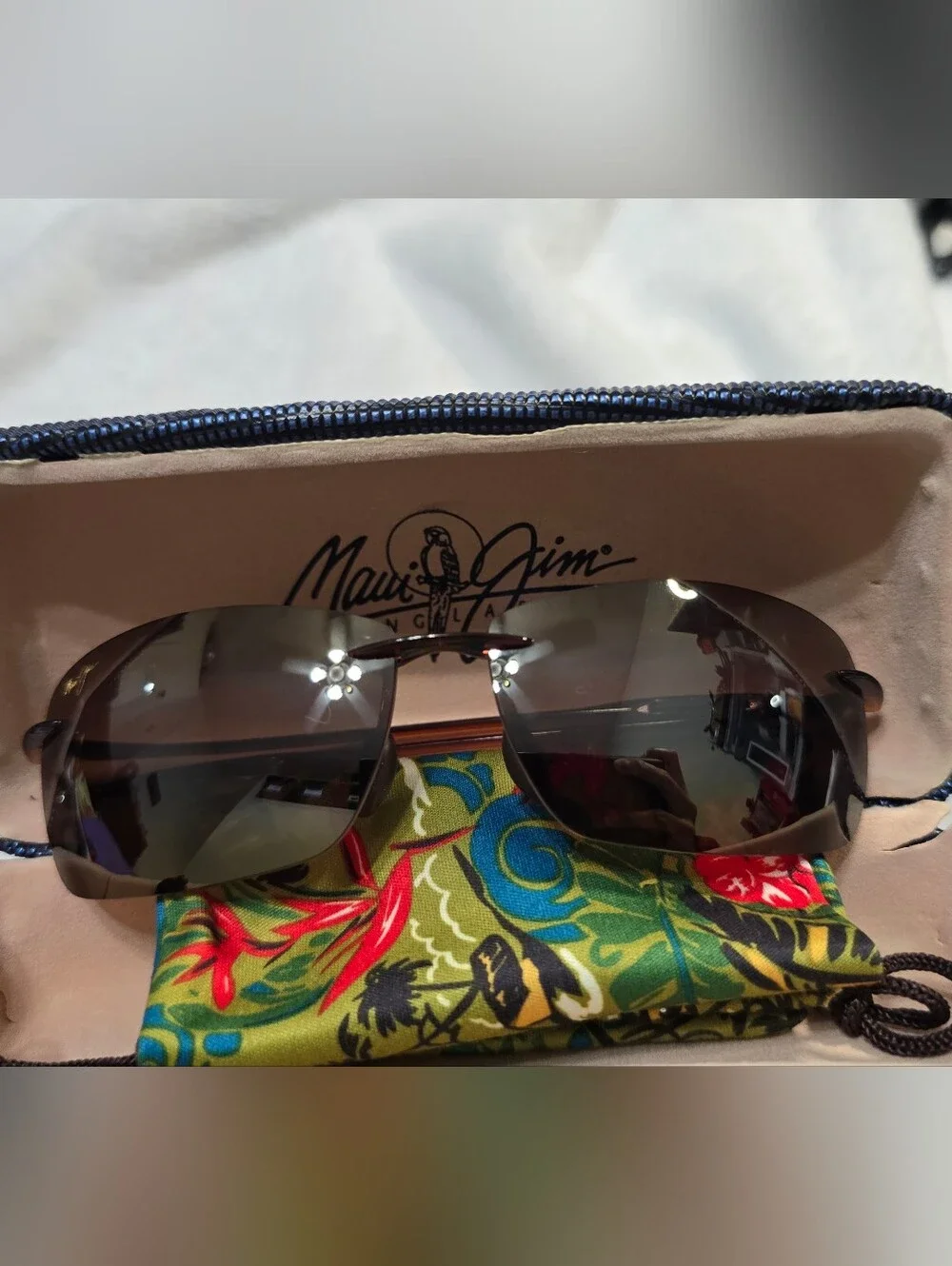 Maui Jim polarized rimless